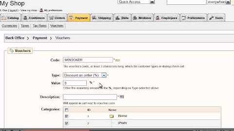 How to setup special promotions in PrestaShop