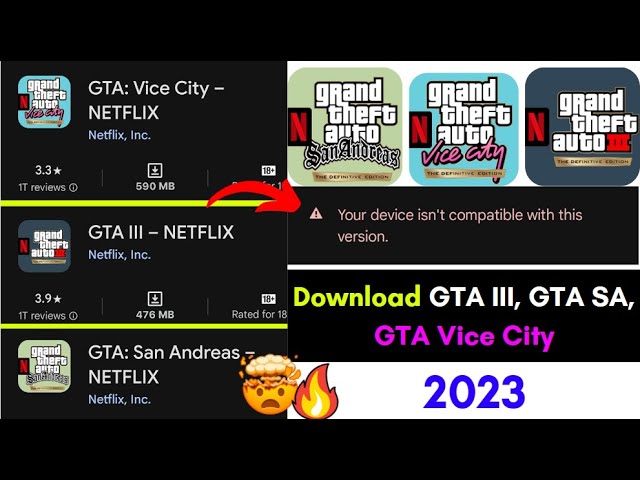 GTA III – Netflix 2024 APK- Download