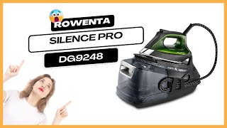 ? ROWENTA SILENCE PRO DG9248  Centre de repassage, autonomie illimitée