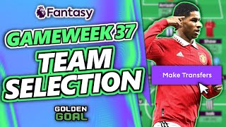 Fpl Double Gameweek 37 Team Selection Rashford Back In Training - Fantasy Premier League