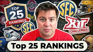 College Football Top 25 Projections