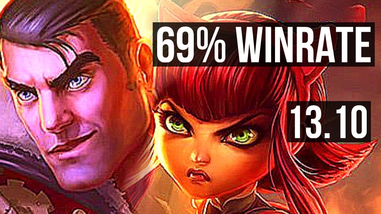 JAYCE vs ANNIE (MID) | 69% winrate, Legendary, 14/4/10 | KR Grandmaster | 13.10