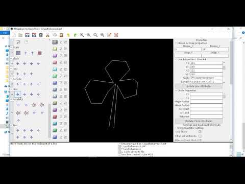 shamrock gcode example