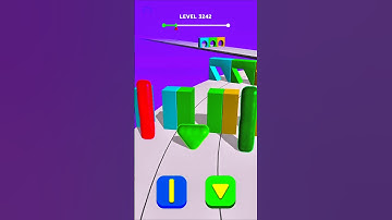 Blob Shifter 3D Level 3242 | Cubic Gaming #shorts #games #gameplay