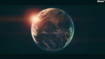 Create cinematic earth zoom from your location - Best Intros & Outros service