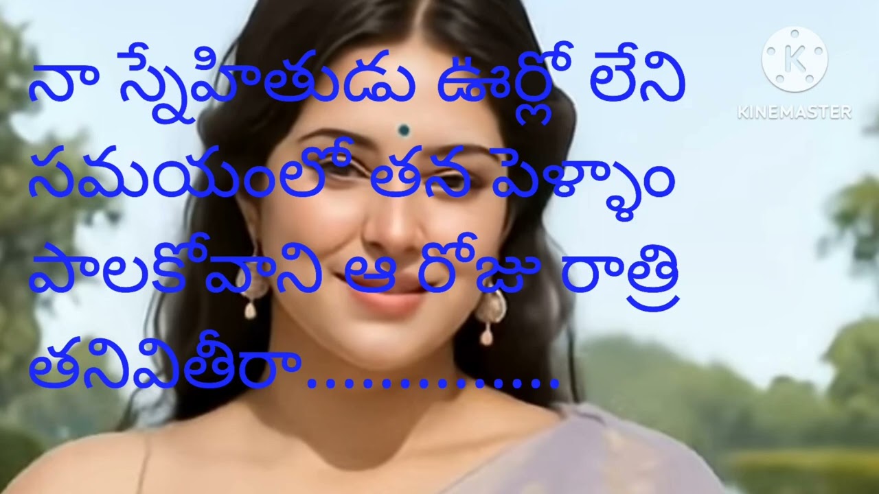 నా స్నేహితుడు ఊర్లో లేని సమయంలో తన పెళ్ళాం పాలకోవాని ఆ రోజు రాత్రి