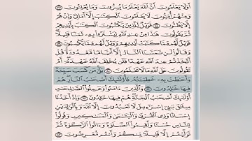 حفظ سورة البقرة الصفحة ١٢ مكررة ٣ مرات مع تكرار الايات والتوقف بين الايات