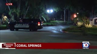 Police search for homicide suspect in Coral Springs