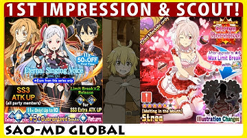 Eternal Singing Voice 1st Impression & Scout (SAOMD Memory Defrag)