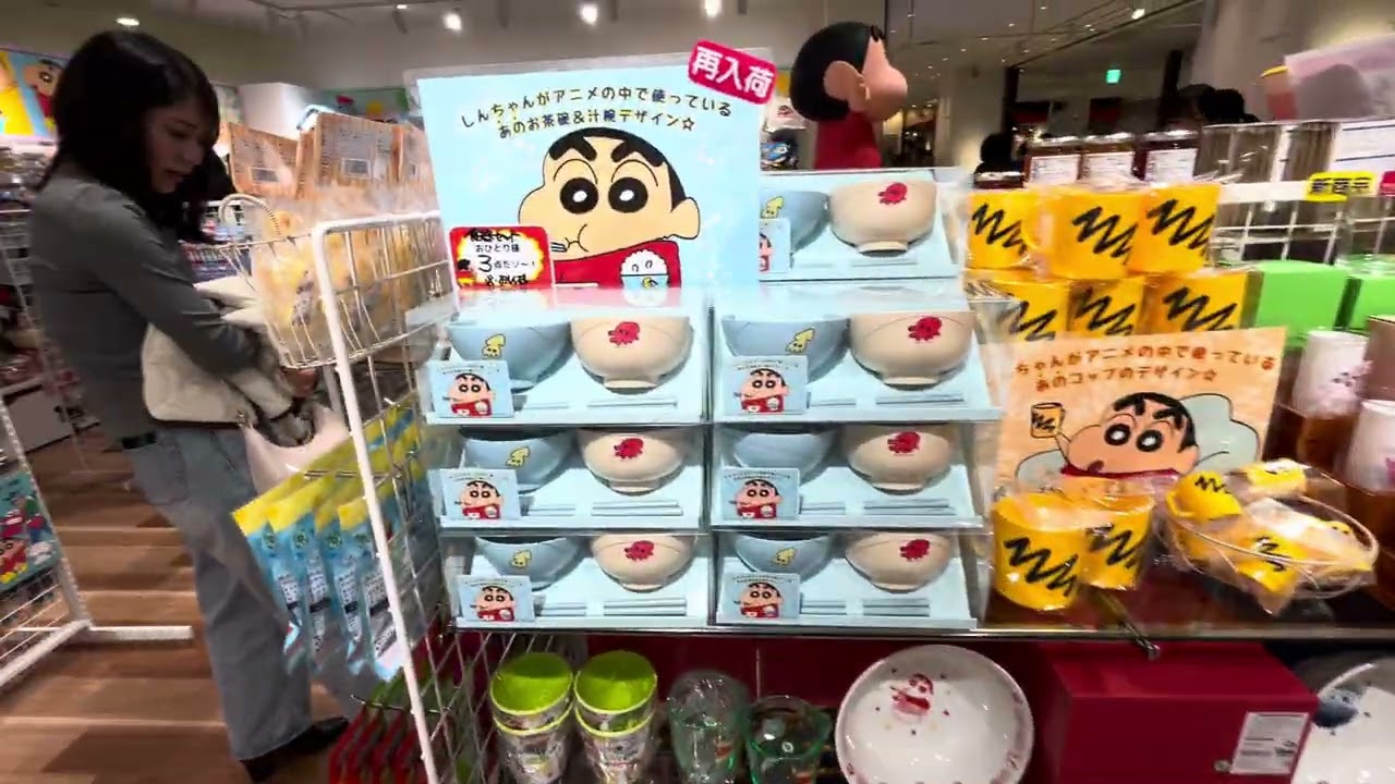 【日本初？】 クレしん専門店  仙台市