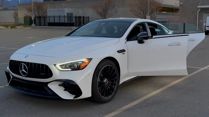 2026 AMG GT 53 4 door Coupe POV Night DRIVE