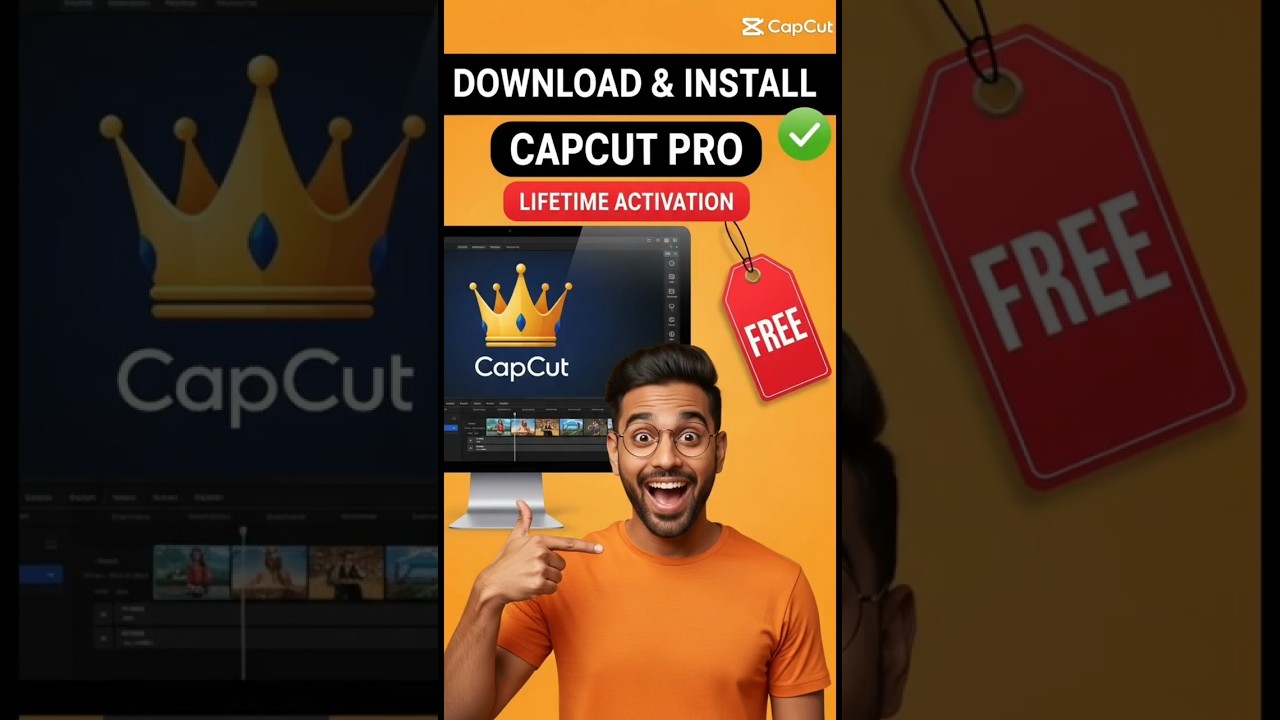 Установите CAPCUT Pro на ПК БЕСПЛАТНО навсегда! Без взлома! Без хакерских атак! 2026
