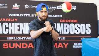 Vasiliy Lomachenko • FULL OPEN WORKOUT vs George Kambosos Jr