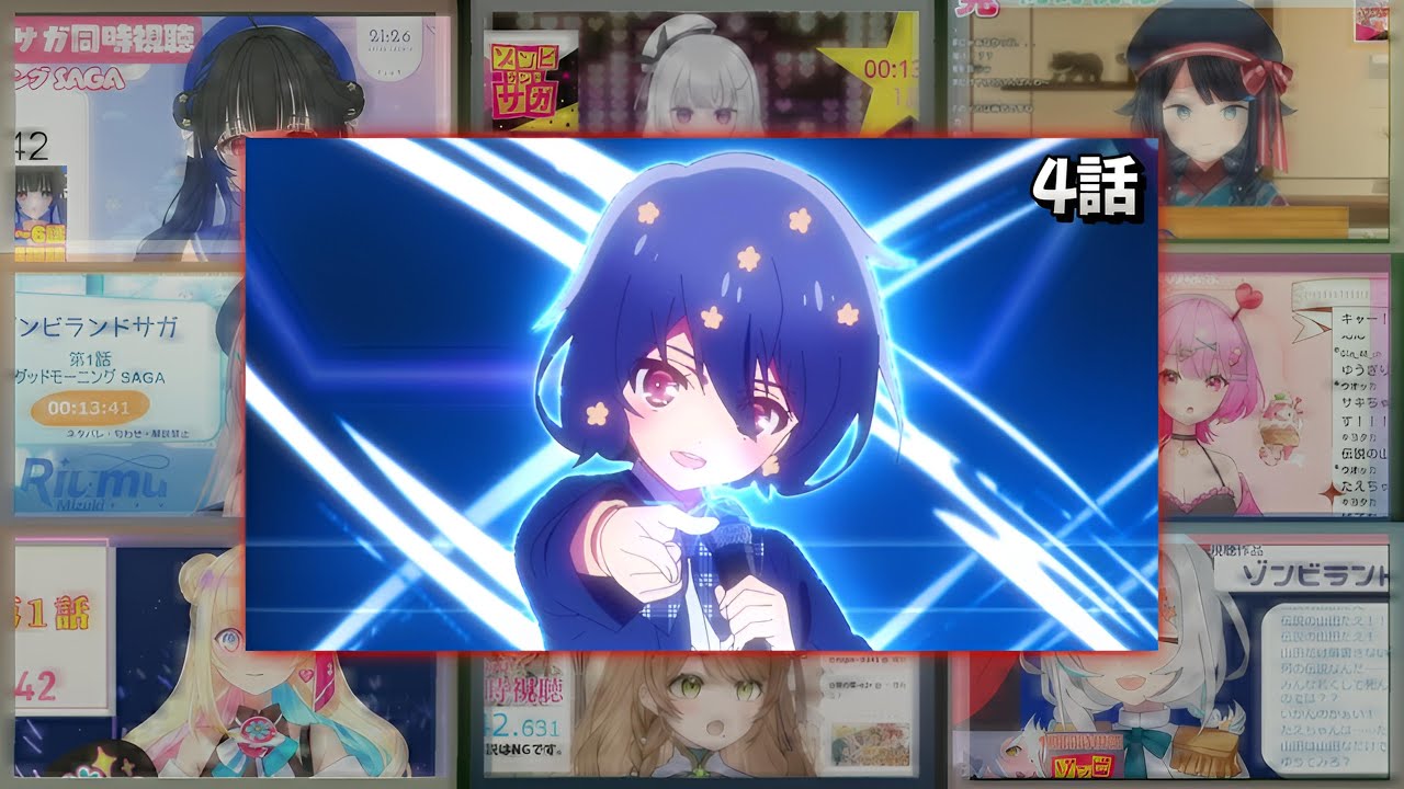 ゾンビランドサガ リベンジ | Zombieland Saga R Episode 4 Vtuber 反応集 | Reaction Mashup