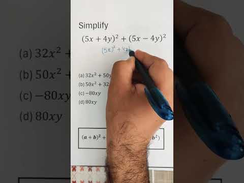 Simplify the Expression