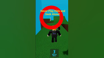 Never Play Hide and Seek Alone  #roblox #story #shorts #creepy #roblox #popular
