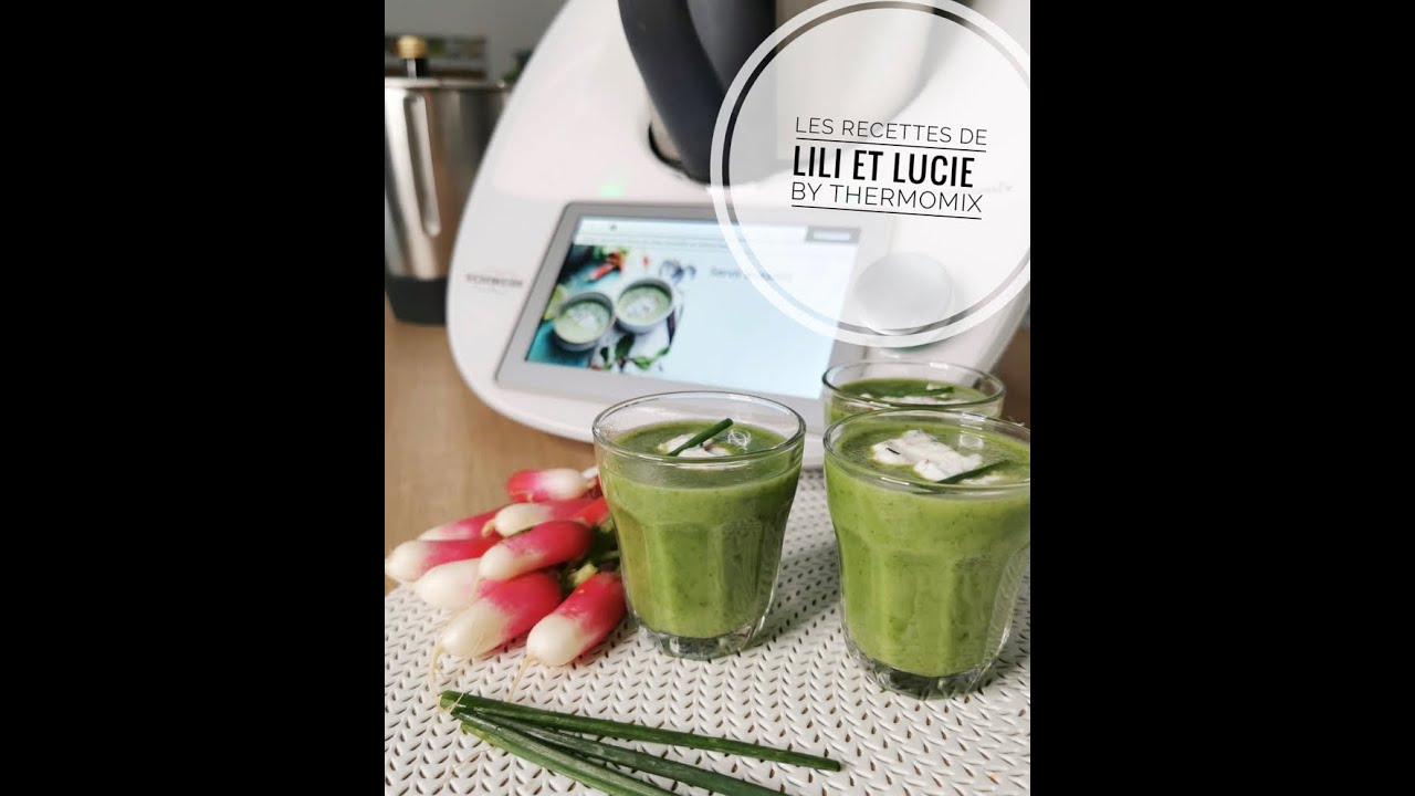Veloute De Fane De Radis Au Thermomix