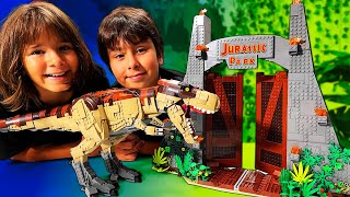 24 horas de Construccion de Lego JURASSIC PARK!!