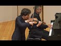 Augustin Hadelich plays Chopin Nocturne in E Flat Major (Op. 9 No. 2)