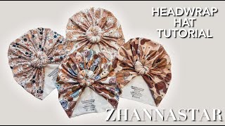 Baby top knot turban tutorial | ZHANNASTAR HEADWRAP HATS