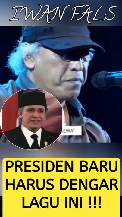 PRESIDEN BARU HARUS DENGAR LAGU INI ‼️| IWAN FALS - MANUSIA SETENGAH DEWA | #iwanfals