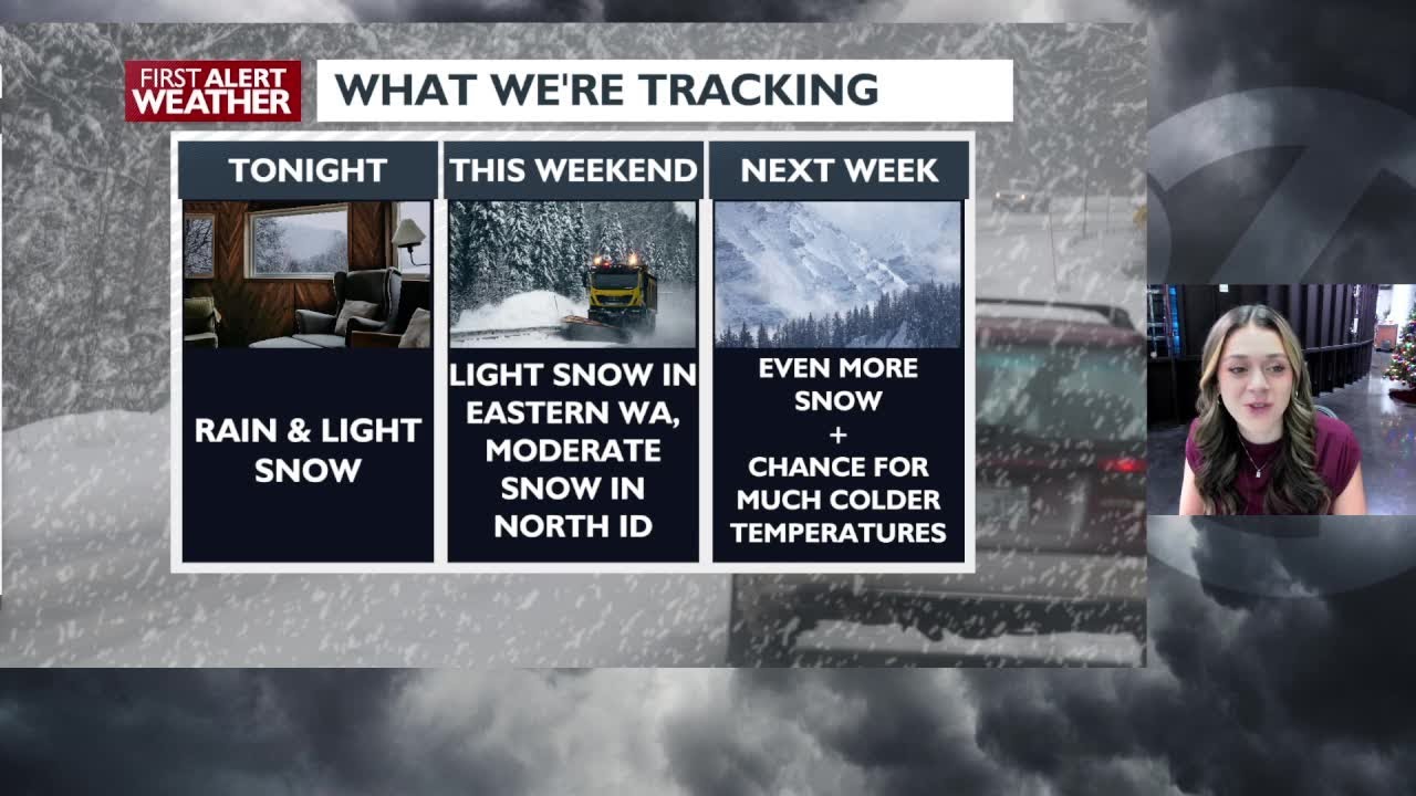 Colder temperatures, more snow on the way - YouTube
