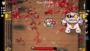 The Binding of issac, SUPER GREED FIGHT, with the undertale music mod