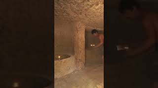 Build Secret Temple Underground House With Temple Secret Swimming Pools