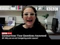 Coronavirus: Masks, testing and stages of COVID-19 - Your Questions Answered - BBC