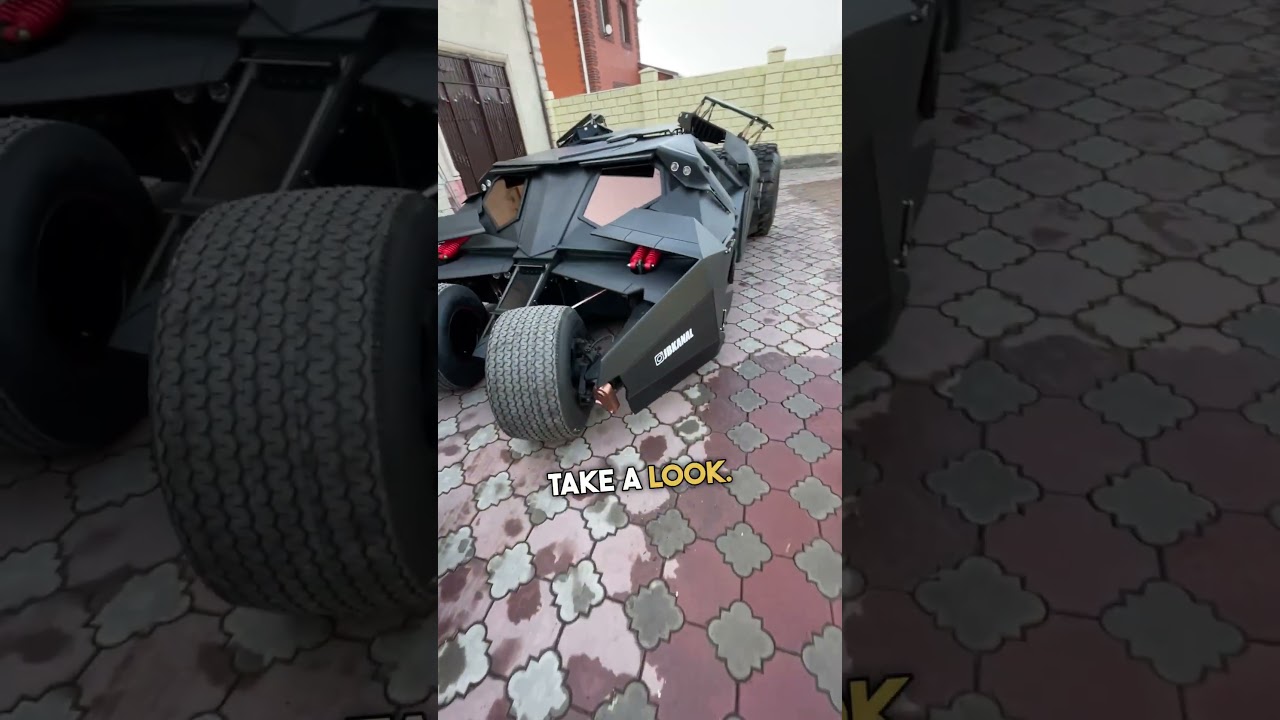 Обычная машина или Бэтмобиль? Сложный выбор 😲😭