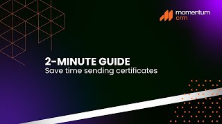 How to Add and Send a Certificate to an Additional Interest