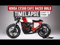 Honda CX500 Cafe Racer Build Time Lapse