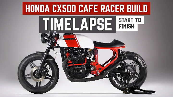 Honda CX500 Cafe Racer Build Time Lapse