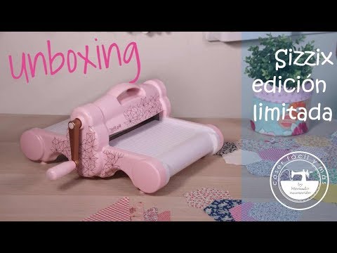 Unboxing Sizzix rosa y oro edición limitada