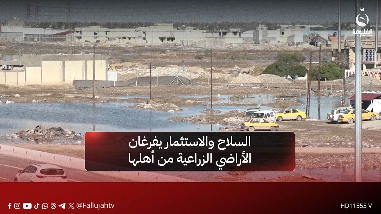 السلاح والاستثمار يفرغان الأراضي الزراعية من أهلها في حزام بغداد | تقرير: علاء الحديدي