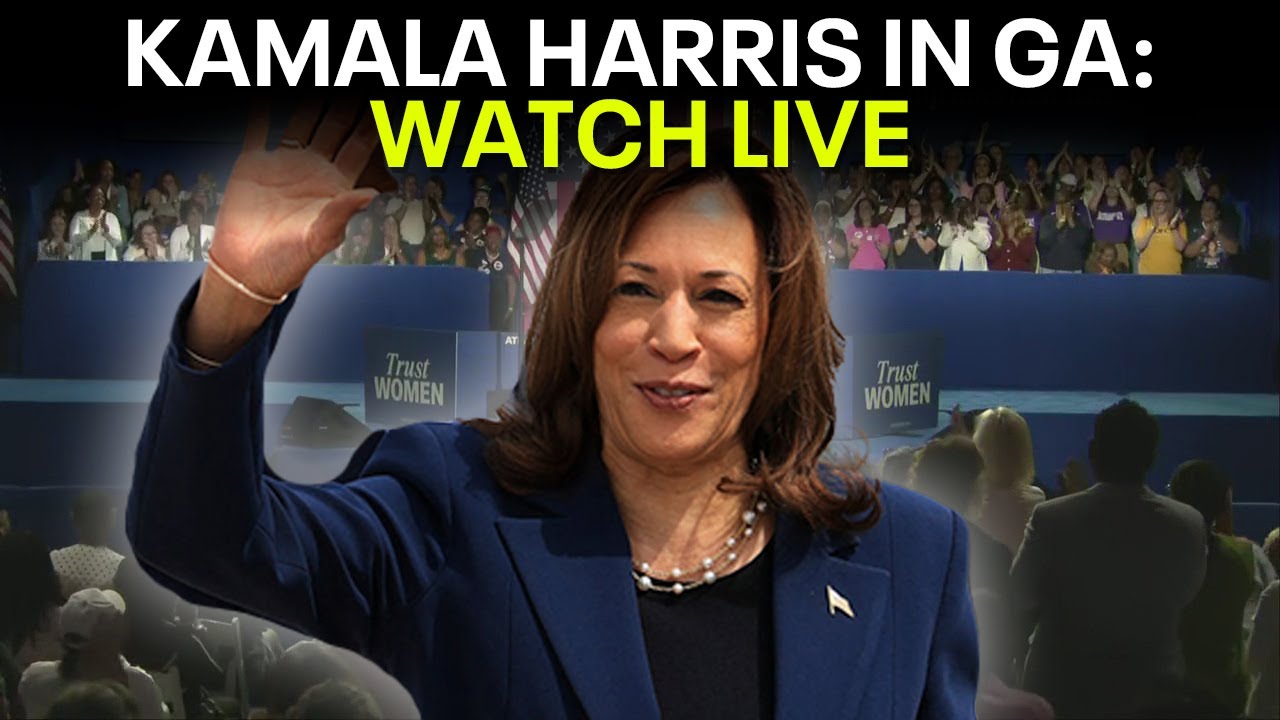 LIVE: Kamala Harris rally in Georgia | FOX 4 - YouTube