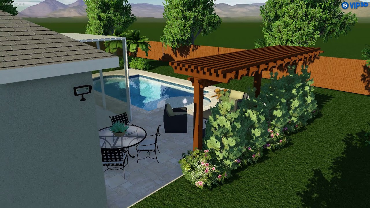 The Cox Family custom pool design. - YouTube