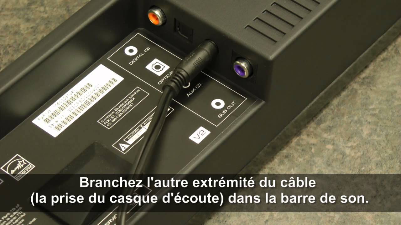 Comment installer votre barre de son VIZIO 2014/2015 modèles YouTube