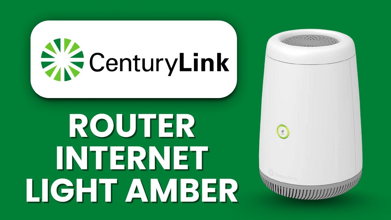 Интернет-индикатор маршрутизатора CenturyLink загорелся янтарным цветом ⚡ Исправление оптоволокна...