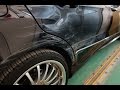 【メルセデスベンツ　E350　W212　右リヤドア・リヤフェンダ等板金・塗装・修理】 昭島市からのご来店 ガレージローライド立川