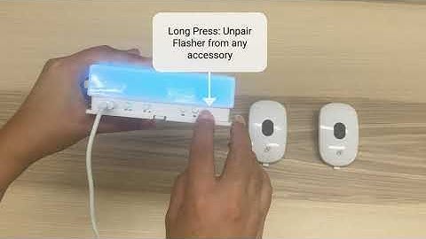 How To Video - Unpair Flasher From Any Accessory