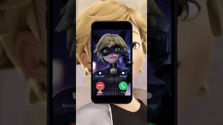 Chat noir version! | Miraculous short #miraculous #hola #phone #edit #miraculousedit #trend #mlb screenshot 5