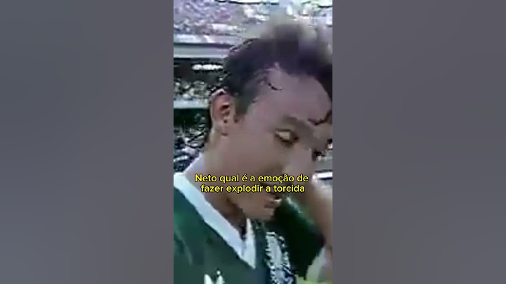 Neto provocando o Corinthians jogando pelo Palmeiras?