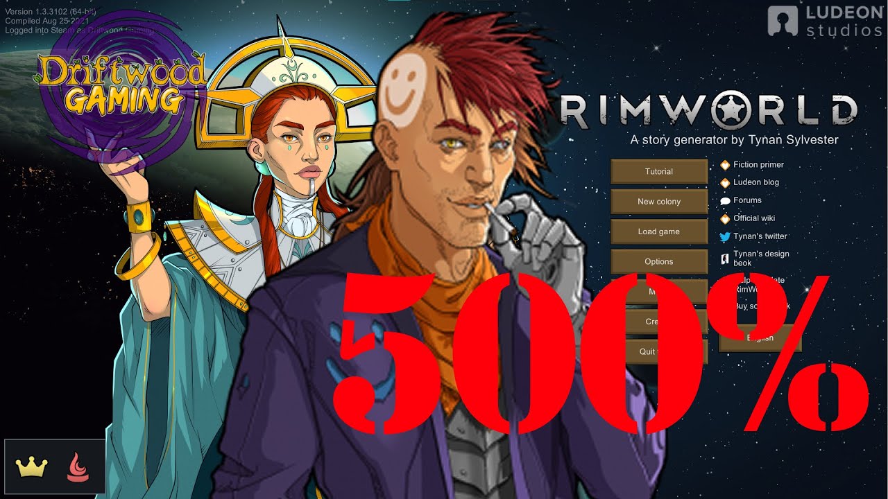Rimworld Randy Randomizer Rimworld Randy Random 500% Day 6 Mortars Tribal Start TPK - YouTube