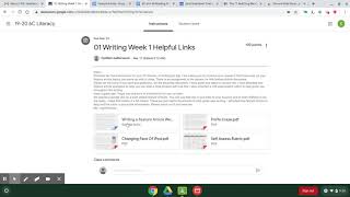Further Directions for this First Week 1