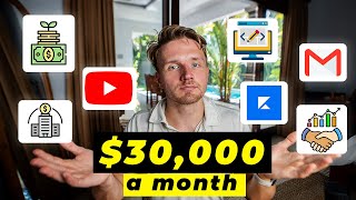 How I Make $30,000/month Living Around the World (7 Income Streams)