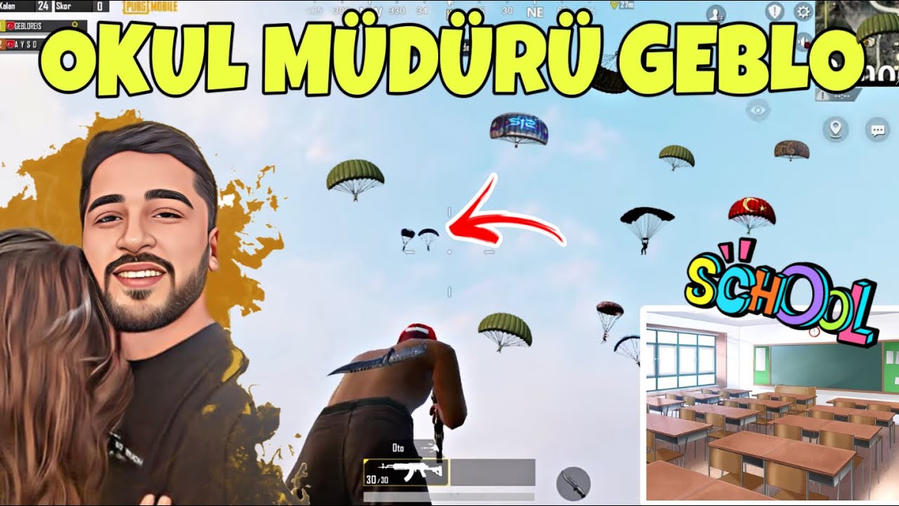 2019-2020 TİKTOK VİDEOMUZU CANLANDIRDIK, OKUL MÜDÜRÜ GEBLO!-PUBG MOBİLE