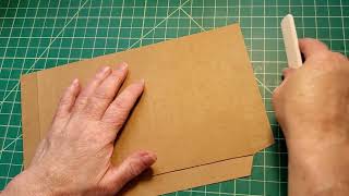 Craft With Me - Making a journal cover