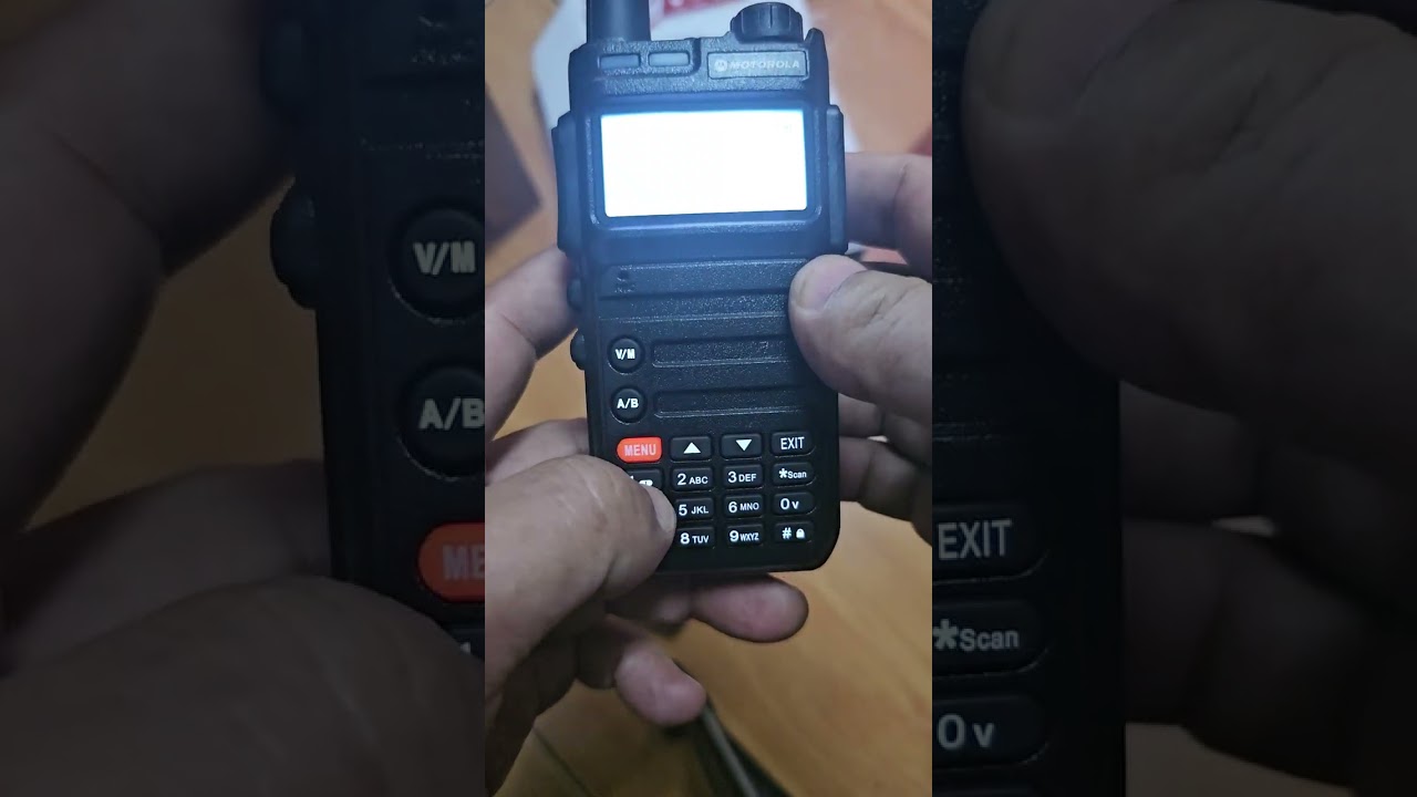 วิธีบันทึกช่อง Motorola gp328 plus Version2