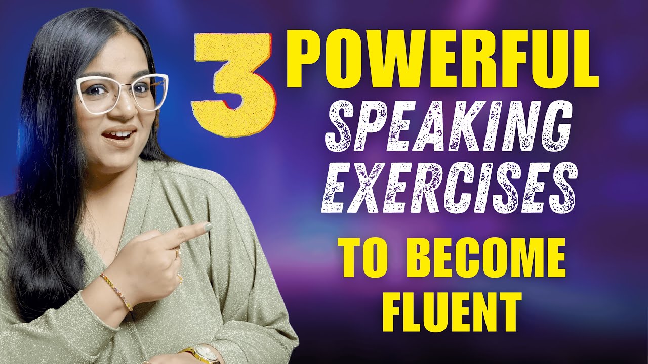 3 POWERFUL Speaking Techniques  To  Improve Your Fluency